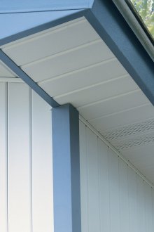 Tapume vertical em PVC