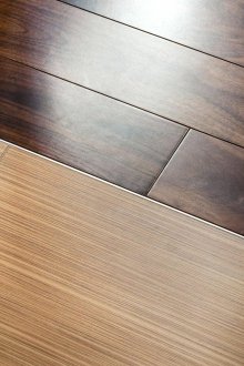 Versteckte Schwelle für Laminatböden