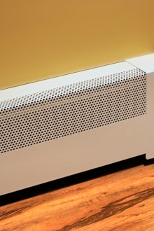 Floor heating radiator