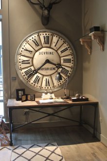 Loft-Stil Wanduhr