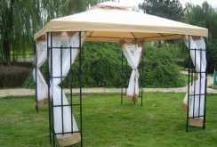 Beige Garden Tent