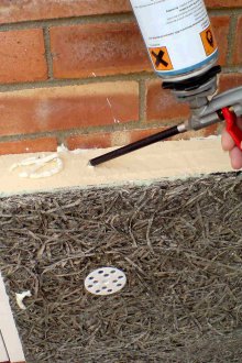Mounting Greenboard Panels