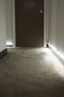 לוח LED LED במסדרון