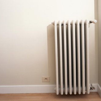 Connexion radiateur mural