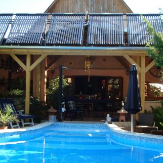 Capteur solaire pour chauffer l'eau