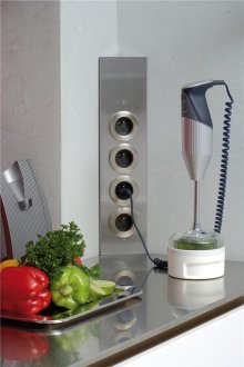 Posa di fili in cucina