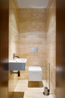 Connecting a toilet compact