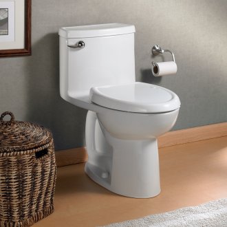Retro style compact toilet