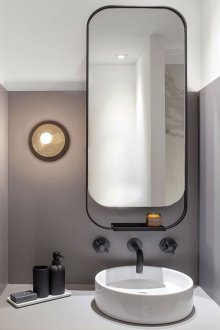 Fregadero acrílico de estilo moderno