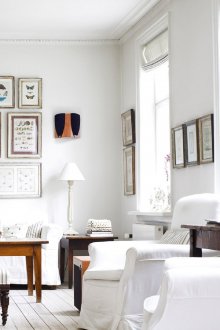 Feng shui tarafından shabby chic tarzında boyama