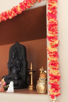 Corrugated Paper Garland for Home