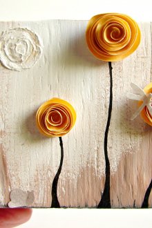Paper painting