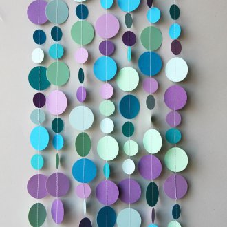 Paper Circle Garland