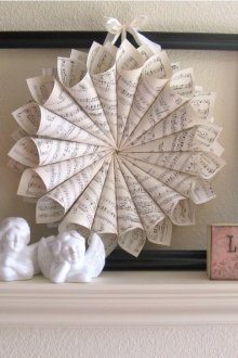 Home paper decoration
