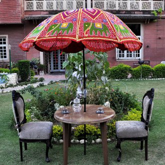 Ethnic style garden umbrella