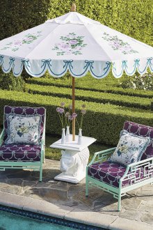 Provence Garden Umbrella
