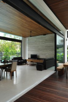 Terrazza in stile liberty
