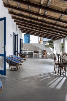 Terrazza in stile mediterraneo