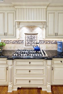 Mosaico blu provenza
