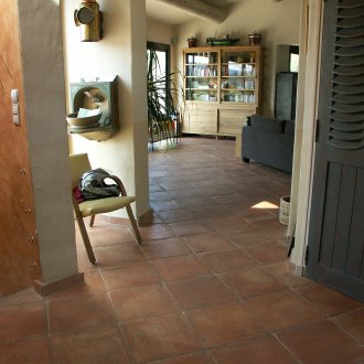 Piastrelle in terracotta in stile provenzale