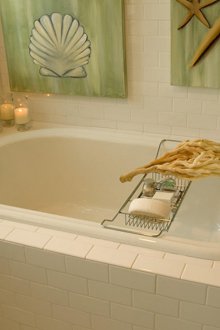 Lavabosuz deniz tarzı banyo