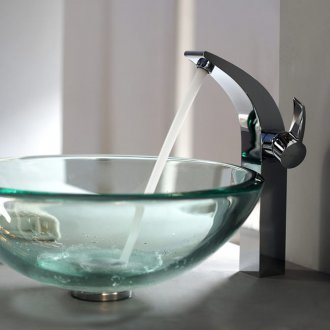 Cam lavabo nilüfer