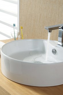 Porselen yuvarlak lavabo