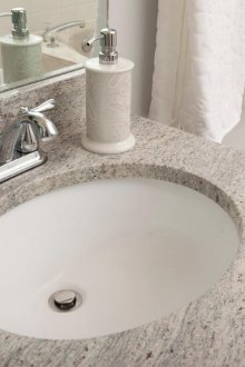 Ankastre lavabo oval