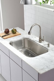 Lavello rettangolare in acciaio inox