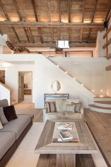 Eco-friendly interior in light colors.