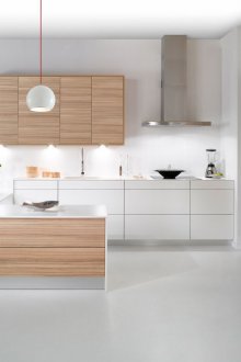 Kitchen set in bright colors