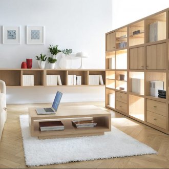 Light-colored furniture