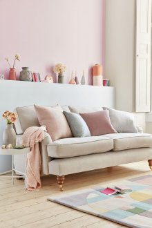 Pastel color interior