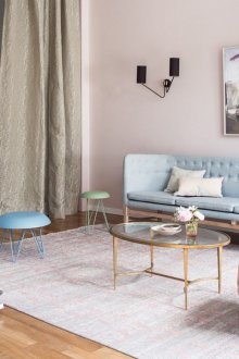 Bright interior in a modern style