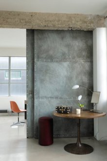 Loft masa yuvarlak