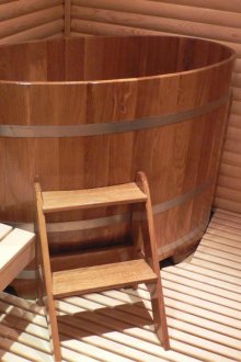 Schrift für eine Sauna