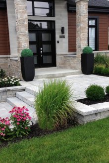 Landscaping of a country house