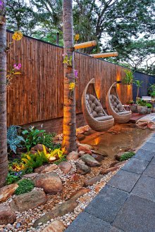 Tropical style landscaping