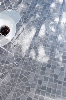Garden tiles for paving