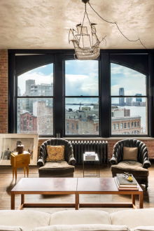 Loft tarzı iç