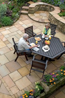 Sandfliese für Patio