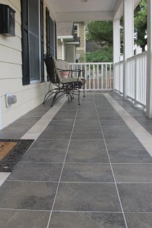 Tile for porch