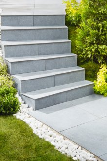 Paving slabs for a porch