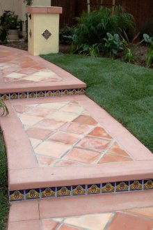 Outdoor tile for porch