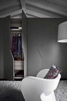 Loft dolap gri