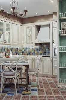 Provence style kitchen