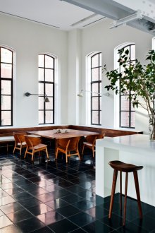 Esszimmer im Loft-Stil