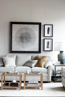 Helles Wohnzimmer im Loft-Stil