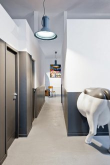 Loft hallway design
