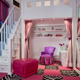 Estilo loft infantil para niñas
